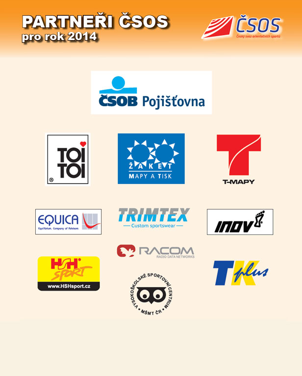 Partneři ČSOS 2014