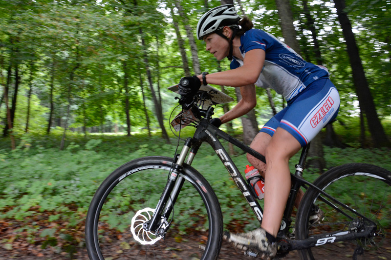 Martina při závodě MS - zdroj: wmtboc2015.cz